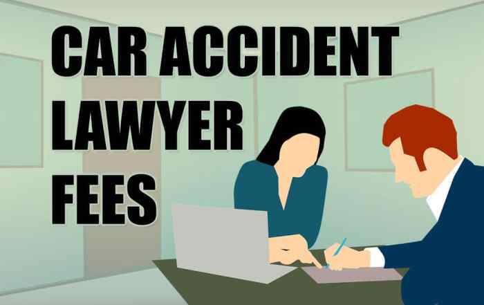 Legal fees for car insurance lawyers and how they're structured